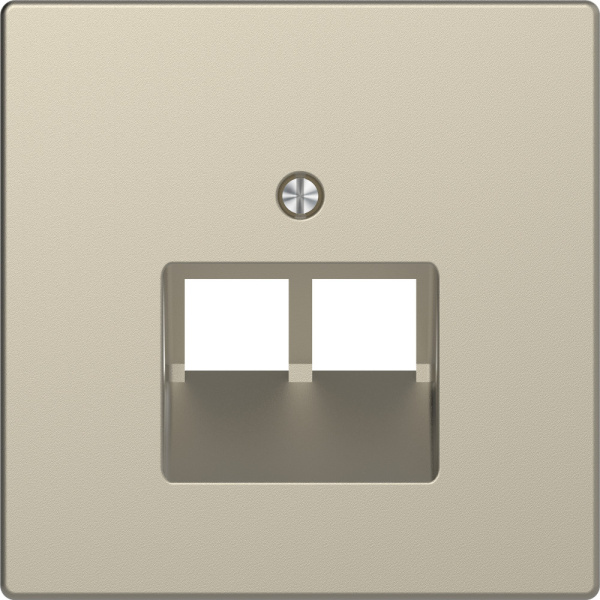 SE Merten D-Life Сахара Накладка центральная для розетки 2-ной RJ45 MTN4522-6033