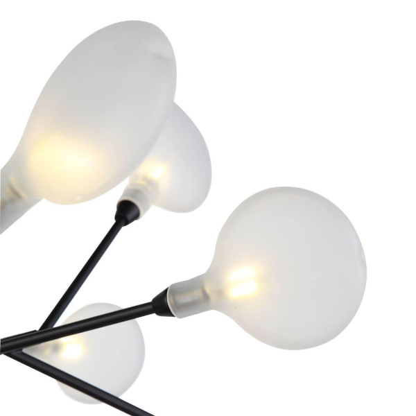 Купить ST LUCE SL411.423.45 Люстра подвесная  Черный/Белый G4 45*1,5W