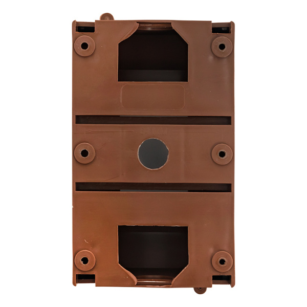 Купить EKF PROxima Бокс КМПН 1/4 темное дерево инд. штрих-код pbm40-n-4-dark