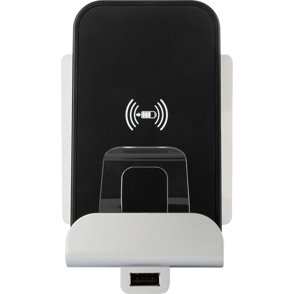 Купить Legrand Valena LIFE Беспроводное зарядное устройство Qi 1А с дополнительным разьемом USB A 5В 2,4А. 753114