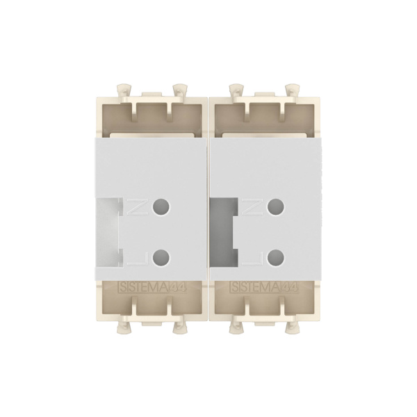 Купить DKC USB зарядное устройство модульное, "Avanti", "Ванильная дымка", 2 модуля