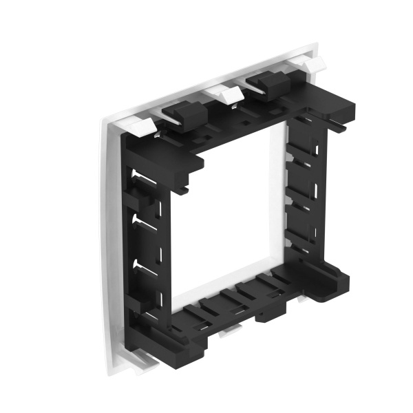 Купить DKC Рамка-суппорт "Avanti" для "In-liner Front", белый, 2 модуля