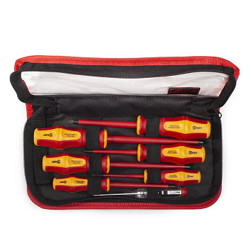 КВТ Набор диэлектр. отверток "Профи" НИО-07