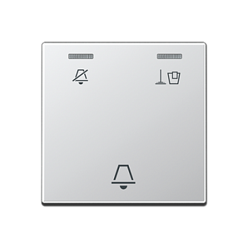 JUNG Клавиша для гостиничных кнопочных модулей 531KO5EUM24 или 531KO5EUM230, алюминий ACUKO5MAL