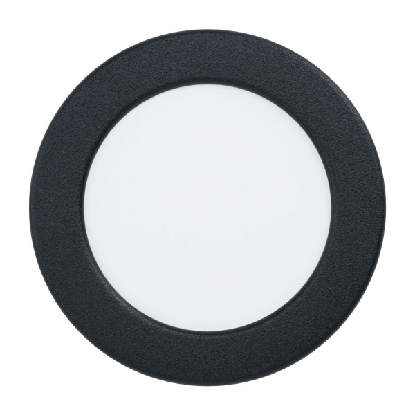 Eglo 99157 Светодиодный встраиваемый светильник FUEVA 5, 5,5W (LED), 117, ET26, 700lm, 4000K, сталь, черный/пластик