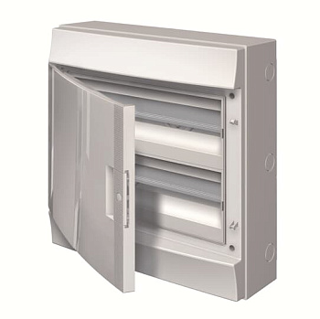 ABB Бокс настенный 36М непрозрачная дверь Mistral65 (с клемм) 2 ряда 1SLM006501A1105