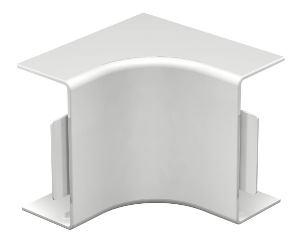 OBO Bettermann Угол внутренний кабель-канала WDK 40x90 мм ПВХ светло-серый RAL7035 6182135