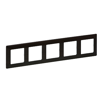 Legrand Valena LIFE Темное дерево Рамка 5-ая 754175