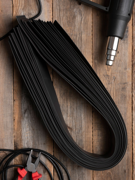 Купить EKF PROxima Термоусаживаемая трубка ТУТ нг 40/20 черная в отрезках по 1м