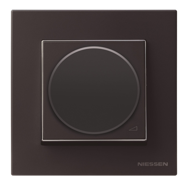 Купить ABB SKY Чёрный бархат Рамка 1-постовая 2CLA857100A1501