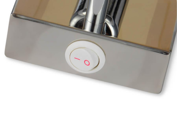 Купить Ambrella Настенный светильник TR5155 CH/CL хром/прозрачный E14/1 max 40W 210*130*100