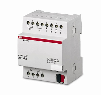ABB KNX UD/S 2.300.2 Светорегулятор универсальный 2х300ВА или 1х500 Вт, DIN-рейка 2CDG110074R0011