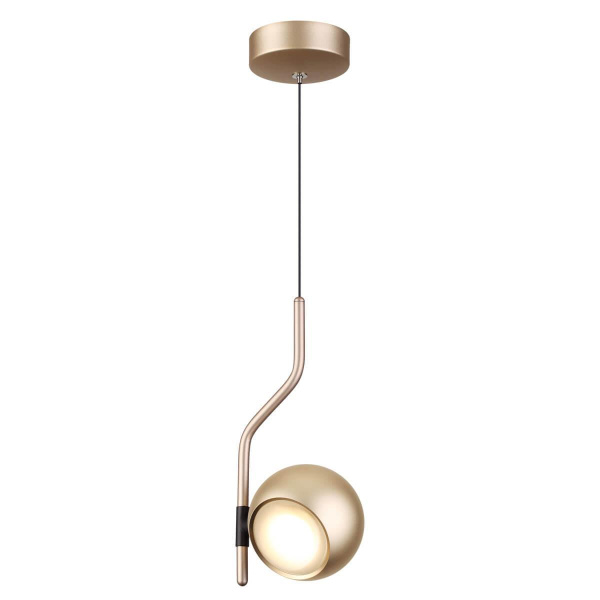 Odeon Light 3915/9L ODL20 45 золотистый/металл Подвесной светильник LED 4000K 5W+3.5W 220V с сенс. управл-м ELON