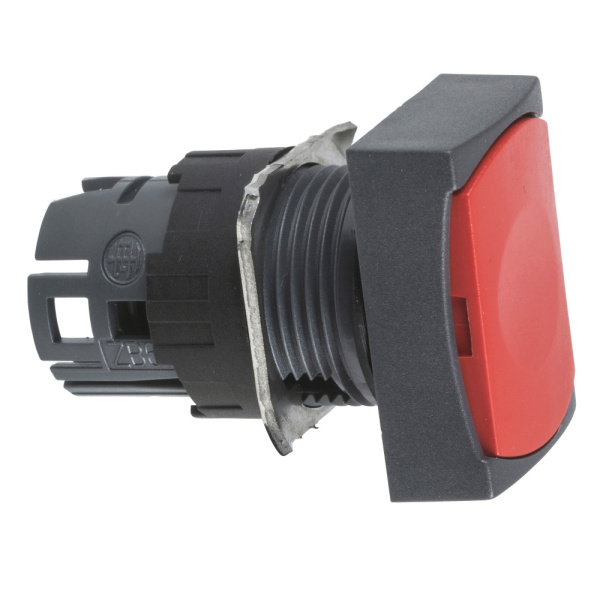 SE Кнопка плоская прямоугольная красная ZB6DA4