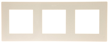 Simon 24 Слоновая кость Рамка 3-ая 2400630-031