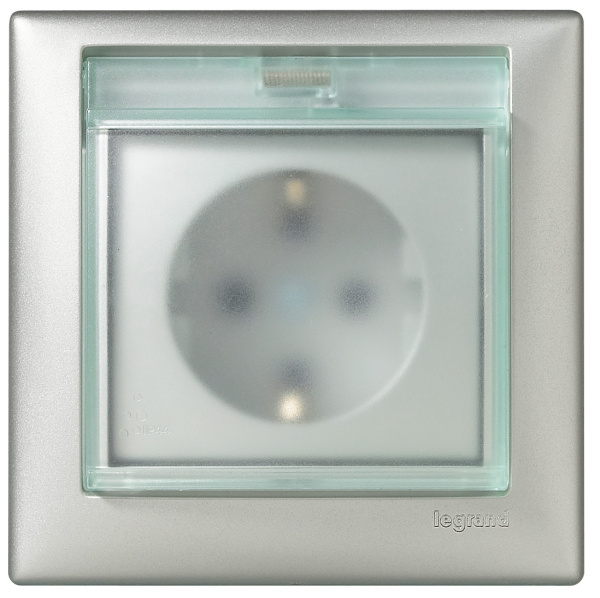 Купить Legrand Valena Алюминий Рамка 1п IP44 770150
