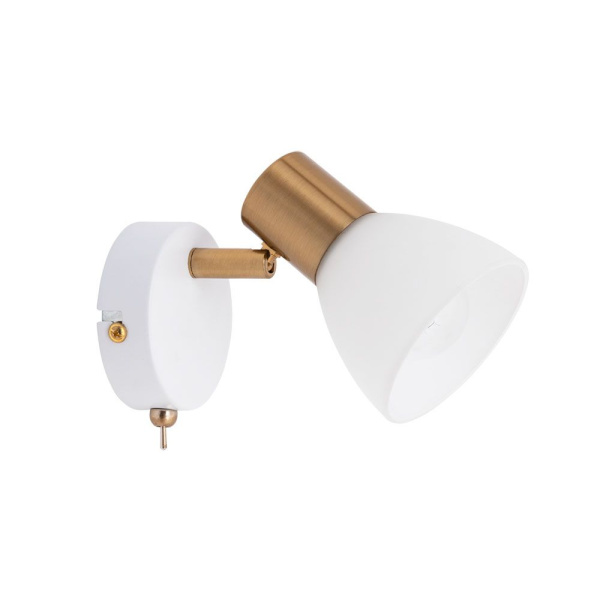 Arte Lamp FALENAСветильник настенный лампа накаливания A3117AP-1WH Arte Lamp FALENAСветильник настенный лампа накаливания A3117AP-1WH