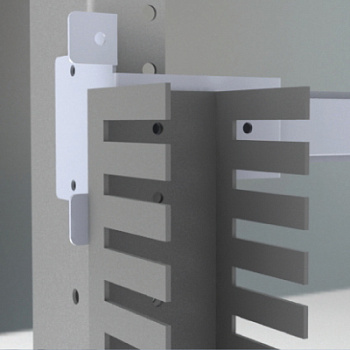 DKC Комплект держателей перфокороба, задних, 1 упаковка - 4 шт