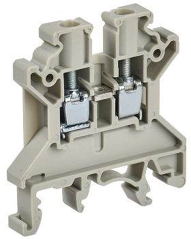 IEK Колодка клеммная CTS 4мм2 серая