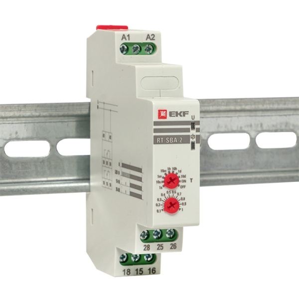 Купить EKF PROxima Реле времени RT-SBA-2 (задержка времени включеничя)