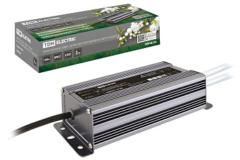 TDM Блок питания 100Вт-12В-IP67 для светодиодных лент и модулей DC 12В, металл SQ0331-0139