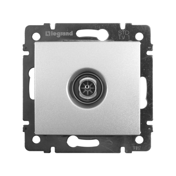 Купить Legrand Valena Алюминий Розетка TV единственная 1,5 дБ 770129