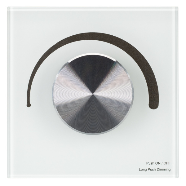 Купить Arlight Панель SMART-P90-DIM-G-IN White (230V, Rotary, 2.4G) (Пластик) 028424