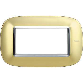 BT Axolute Матовое золото Рамка 4М овал HB4804OSN
