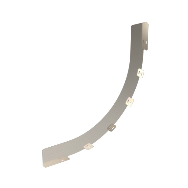 DKC Перегородка SEP для вертикального внутреннего угла 90° H150, R600, горячий цинк, в комплекте с крепежными элементами необходимымидля монтажа