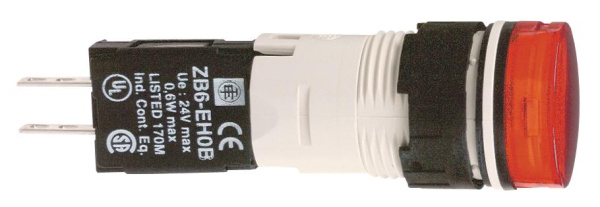 Купить SE XB6 Лампа сигнальная 16мм 12-24В красная XB6AV4BB