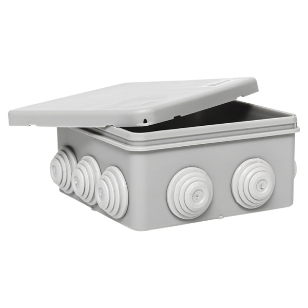 Купить EKF PROxima Коробка распределительная КМР-030-014 с крышкой (100х100х50), 10 мембр. вводов IP55