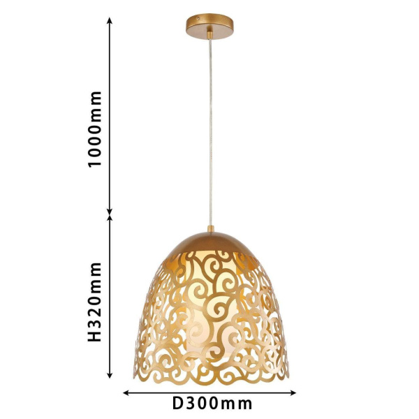 Купить Favourite Светильник подвесной D300*H320/1360/ 1*E27*40W, excluded 2932-1P
