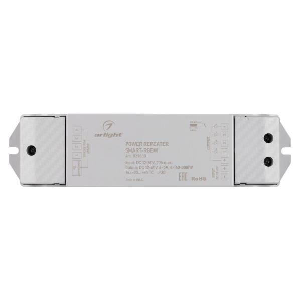 Купить Arlight Усилитель SMART-RGBW (12-60V, 4x5A) (-) 029600