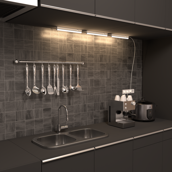 Купить Gauss Светильник TL Elementary линейный 5W 400lm 4000K IP20 310х22х33 LED 1/25 TL001