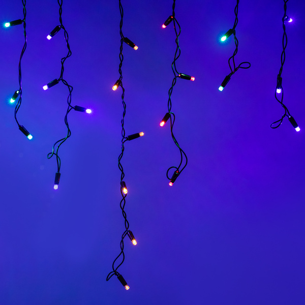 Arlight Светодиодная гирлянда ARD-EDGE-CLASSIC-2400x600-BLACK-88LED-LIVE RGB (230V, 6W) (Ardecoled, IP65) 026015