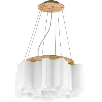 Lightstar Люстра подвесная Nubi legno Lightstar 802165