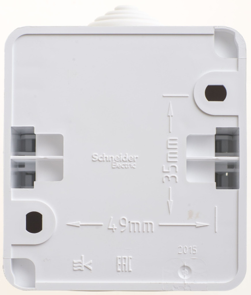 Купить Systeme Electric Этюд наруж Бел Выключатель 1-клавишный IP44
