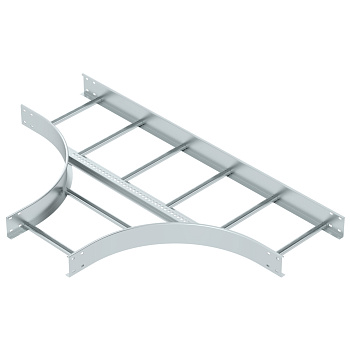 OBO BETTERMANN  Т-образная секция лестничного лотка 110х400 мм R=500 мм 6219386