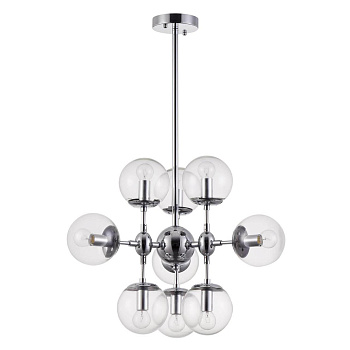 Freya Modern Richard Хром Подвесной светильник E14 60W FR5596PL-09CH