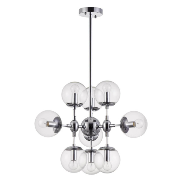 Freya Modern Richard Хром Подвесной светильник E14 60W FR5596PL-09CH