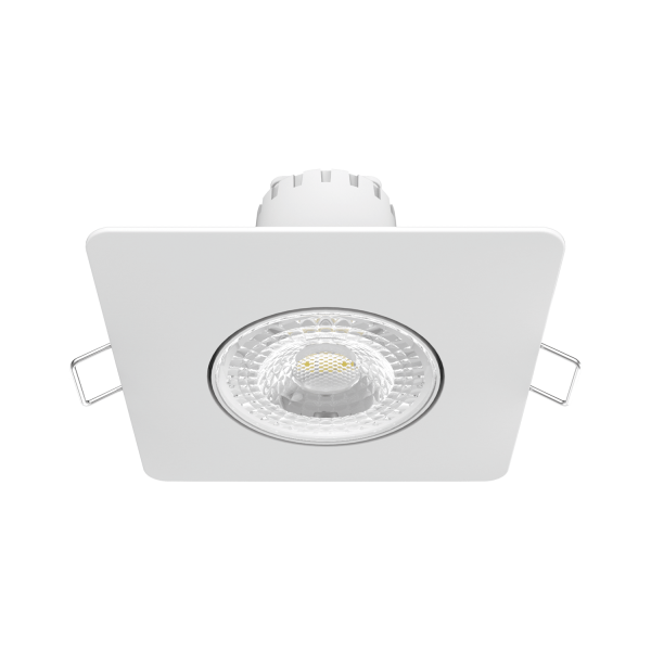Купить Gauss Светильник Downlight квадрат 6W 500lm 3000K 100-265V IP20 монтаж Ø65 90*56мм белый LED 948411106