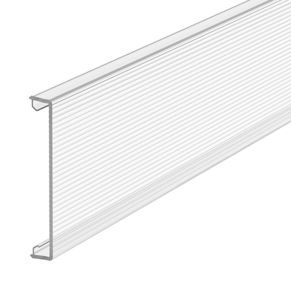 OBO Bettermann Крышка кабель-канала Rapid 80, 80x2000 мм, структурная, прозрачная 6278790