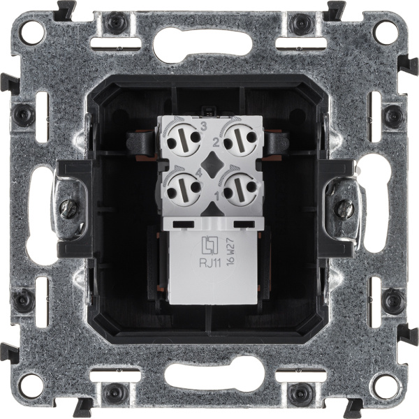 Купить Legrand Valena ALLURE DIY Бел Розетка ТЛФ 1-ая (RJ11) 753738