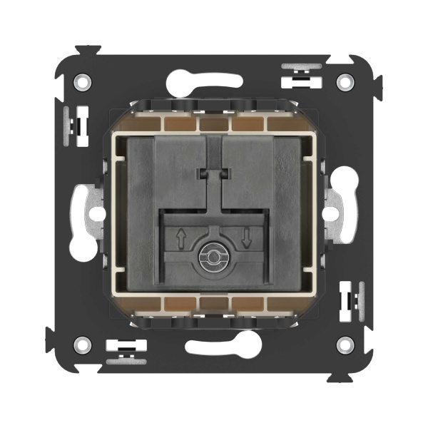 Купить DKC Розетка TV-FM-SAT в стену, "Avanti", "Ванильная дымка"