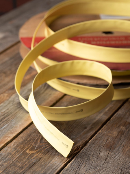 Купить EKF PROxima Термоусаживаемая трубка ТУТ нг 18/9 желтая рулон