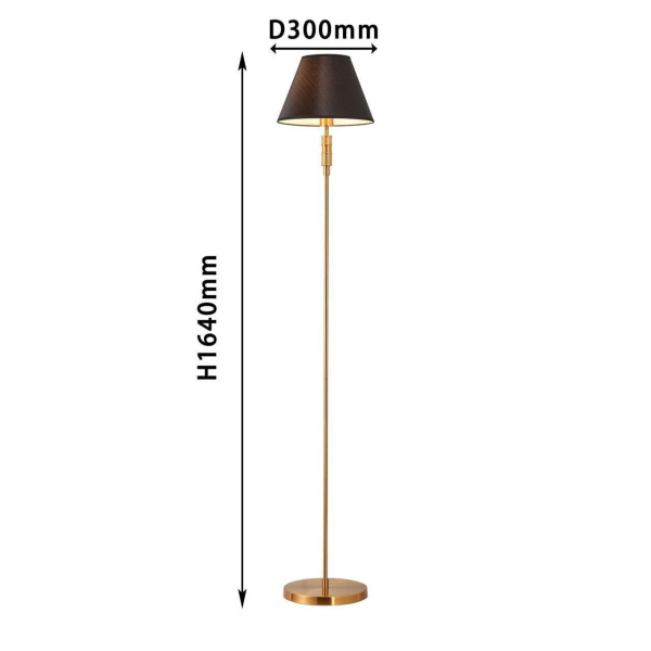 Купить Favourite Торшер D300*H1640/ 1*E27*60W, excluded 2933-1F