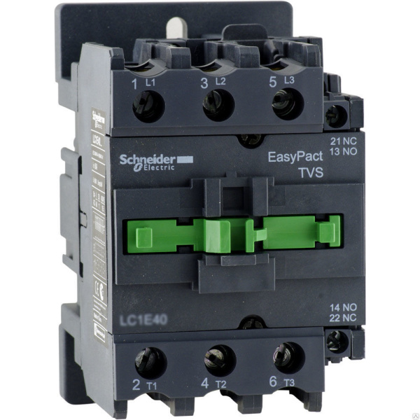 SE EasyPact TVS TeSys E Контактор 3P 95А 400В AC3 220В 50Гц LC1E95M5 SE EasyPact TVS TeSys E Контактор 3P 95А 400В AC3 220В 50Гц LC1E95M5