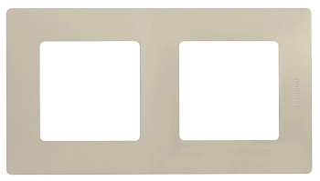 Legrand Etika Слоновая кость Рамка 2-ая 672512