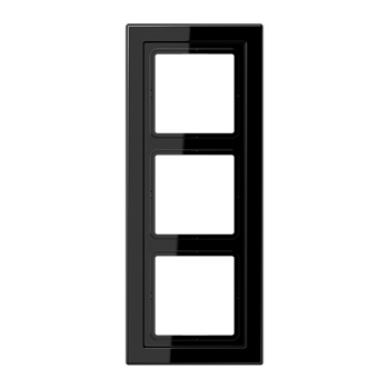 JUNG LSD Черная (дуропласт) Рамка 3-ая LSD983SW