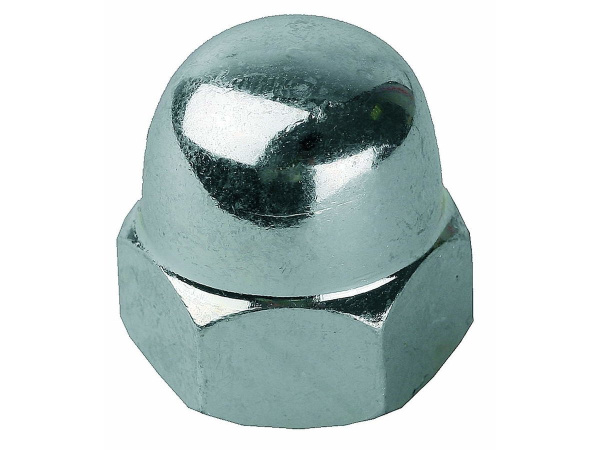 Купить Tech-Krep Гайка DIN1587 колпачковая оцинк. М5 (10 шт) - пакет 112276